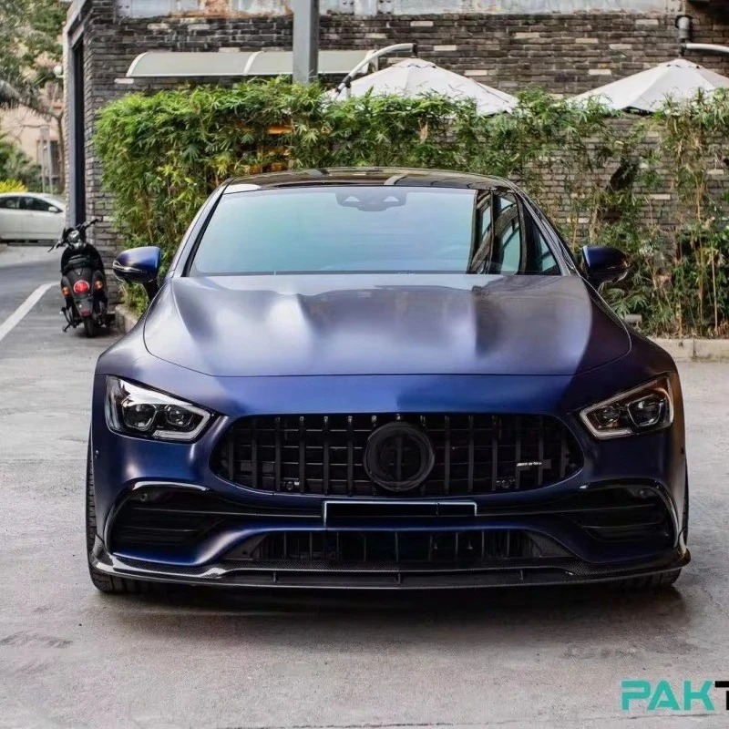 Dry Carbon Fiber Front Lip PK Style Front Bumper Lip Body Kit for  GT50 Upgrade